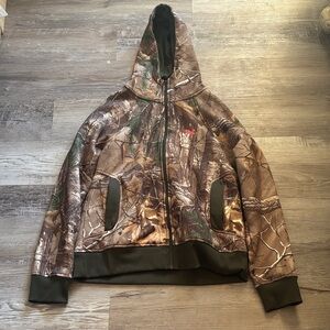 Hurley Camouflage Jacket with Pink Accents